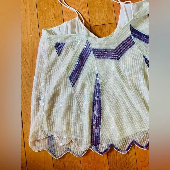 Free People Sequin Embellished Camisole - Picture 6 of 11